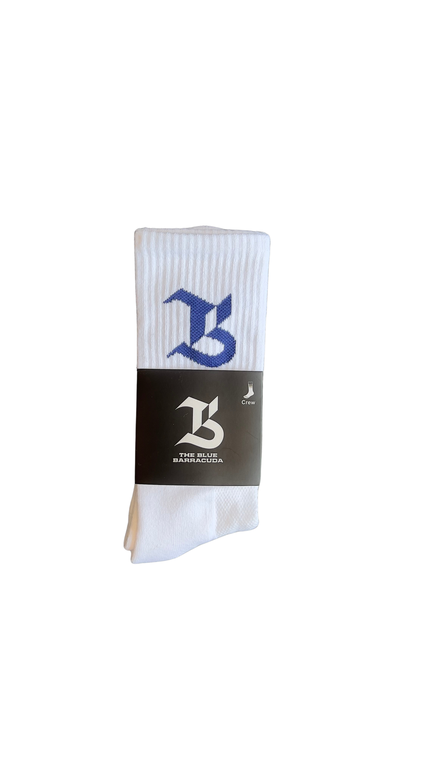 Blue Barracuda Classic Crew Socks