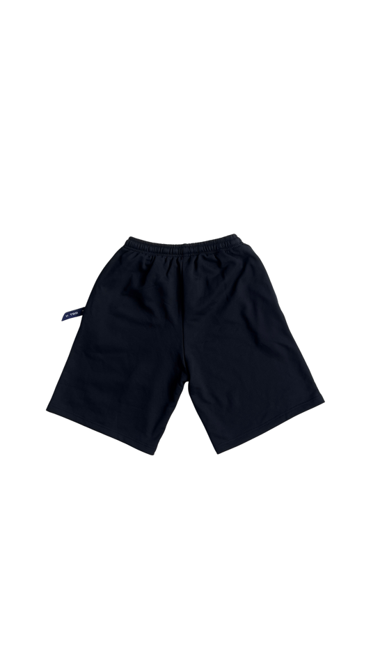 The Blue Barracuda Shorts – Black & Royal Blue