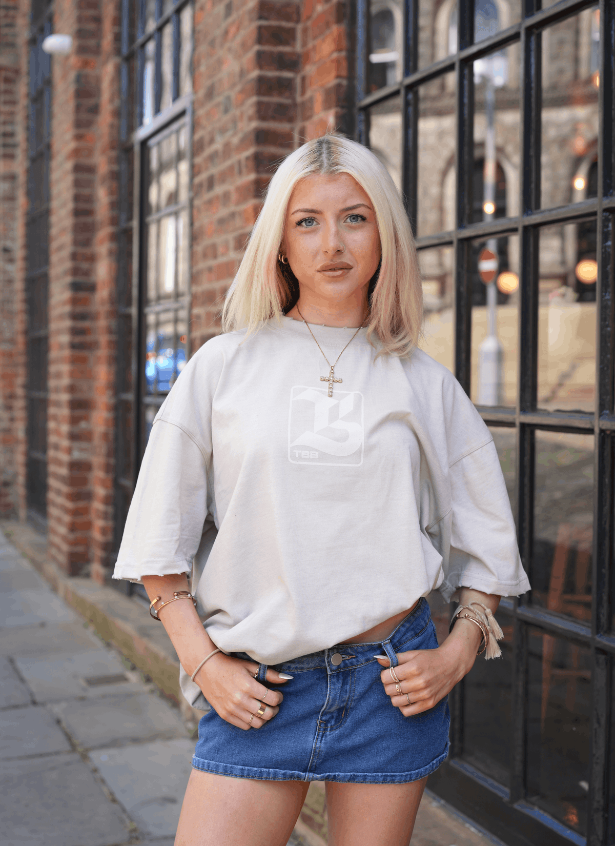 The Blue Barracuda Signature Oversized T-Shirt