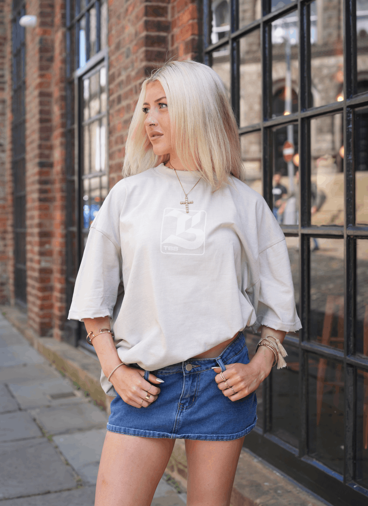 The Blue Barracuda Signature Oversized T-Shirt