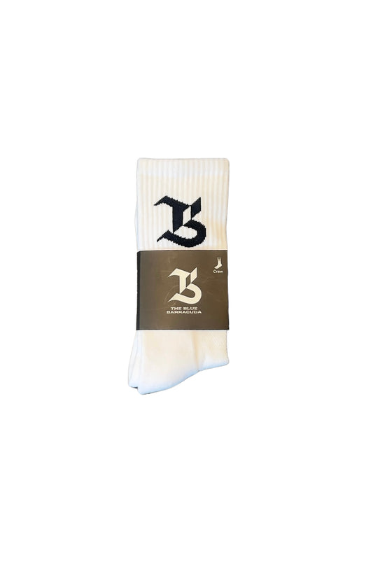 Blue Barracuda Classic Crew Socks